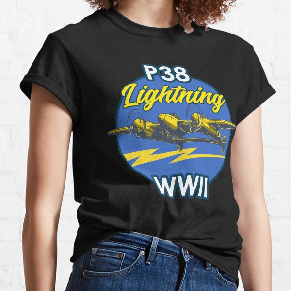 P 38 Lightning T Shirts Redbubble