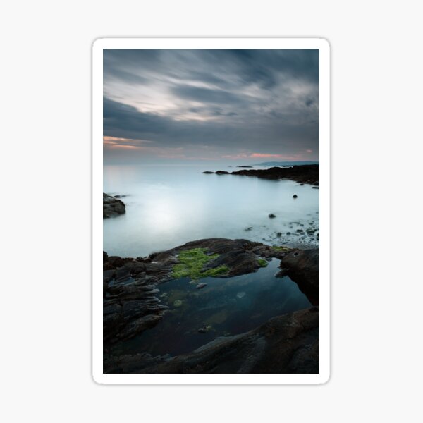 Item preview, Piscine rocheuse au bord du son du Jura au coucher du soleil designed and sold by Maria Gaellman.