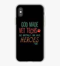 Tierarzt-T-Shirt Tierarzt-Technologie-Absolvent Lustige Tierarzt-T-Shirts Tierarzt-Technologie Extra iPhone-Hülle & Cover