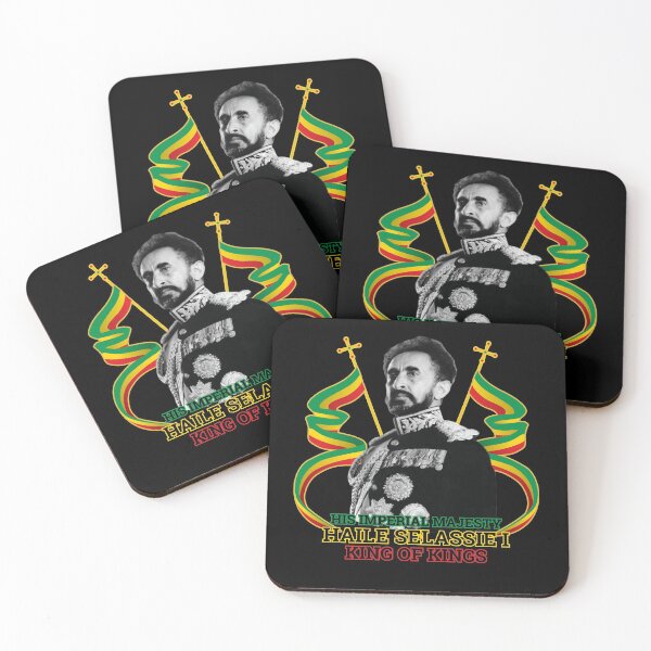 Item preview, Portrait Of HIM Haile Selassie I designed and sold by RastaMerch.