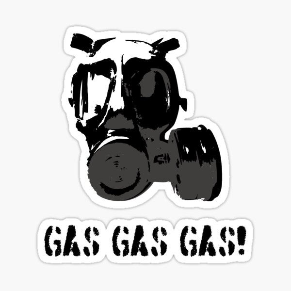 Gas Gas Gas! Sticker