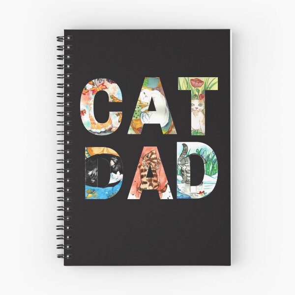 Item preview, Illustrated Cat Dad  designed and sold by Niina  Niskanen.