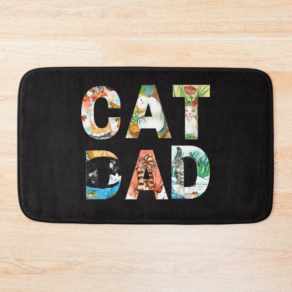 Item preview, Illustrated Cat Dad  designed and sold by Niina  Niskanen.