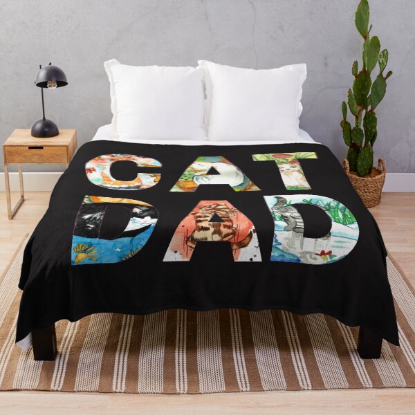 Item preview, Illustrated Cat Dad designed and sold by Niina Niskanen.
