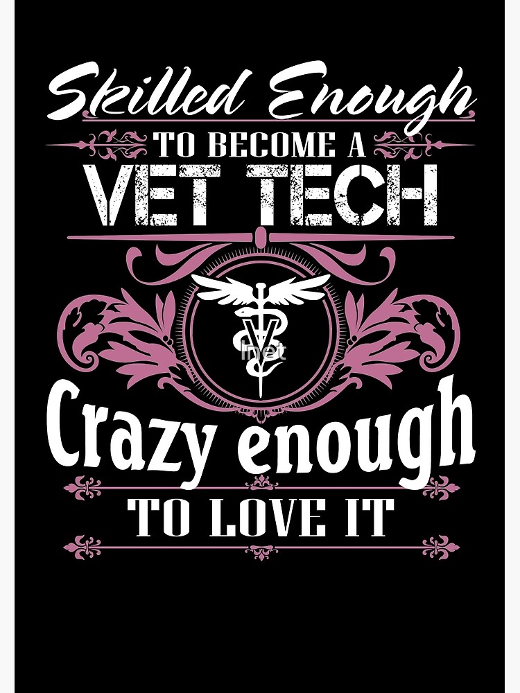 "vet tech christmas vet tech bite me vet tech gifts Veterinary T Shirts" Spiral Notebook for