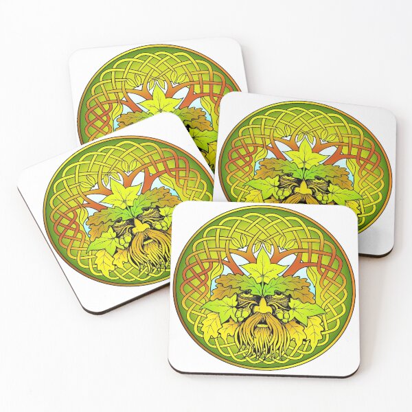Item preview, The Green Man Celtic Knot designed and sold by Teri Sherman.