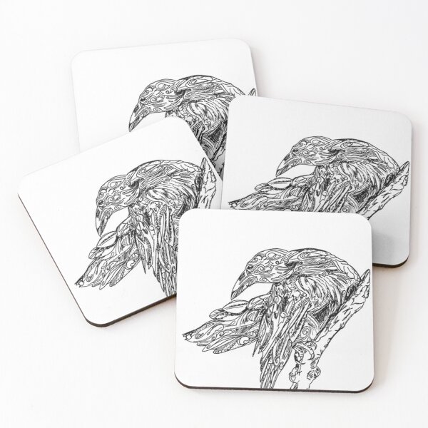 Item preview, raven designed and sold by Catherine  Milchard.