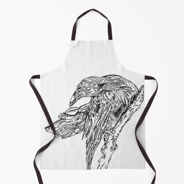 Item preview, raven designed and sold by Catherine Milchard.