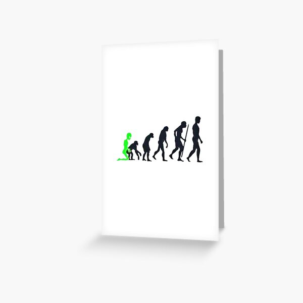 Alien Origins Greeting Card