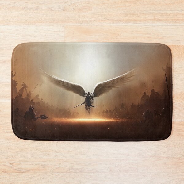 Item preview,  Guardian angel descending from heaven on the battlefield designed and sold by 42youbest.