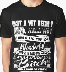 vet tech travel mugs vet tech sweatshirts Veterinary Technician T Shir Graphic T-Shirt
