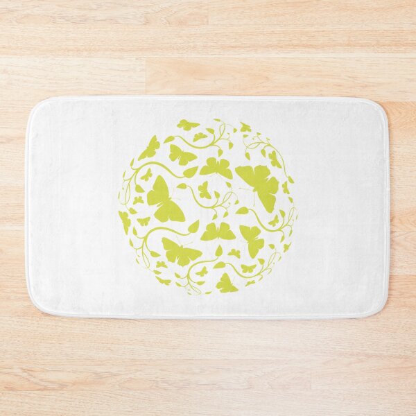 Item preview, Butterfly World - Green on White designed and sold by AnthonyZed.