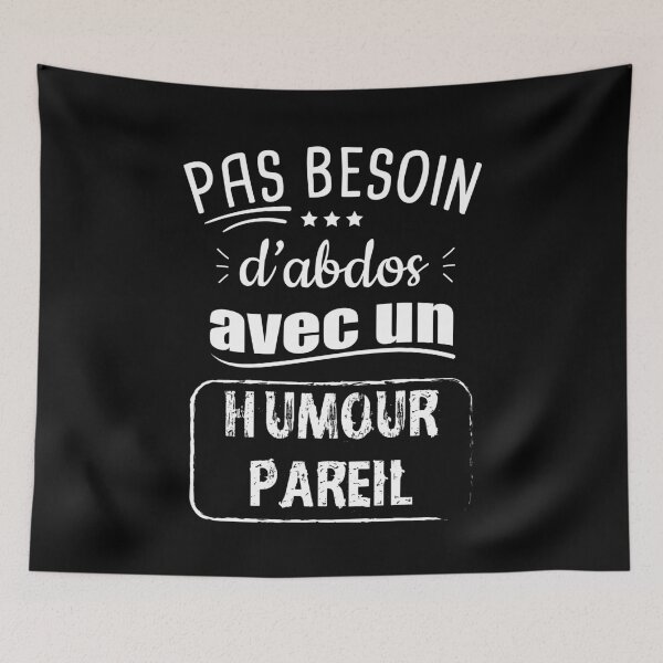 Item preview, no need for abs with such humor designed and sold by Catcrea.