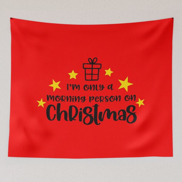 Item preview, I`m Only A Morning Person On Christmas designed and sold by SiddharthaMoon.