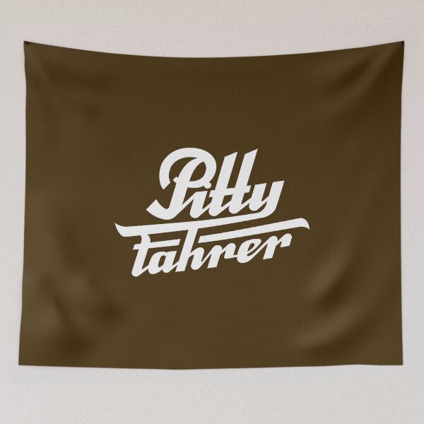 Item preview, Pitty driver / Pitty driver logo (white) designed and sold by VEB Ostladen.