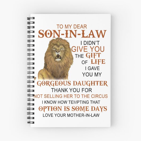 Item preview, To My Dear Son-In-Law I Didn't Give You The Gift Of Life  designed and sold by ThomasTrump.