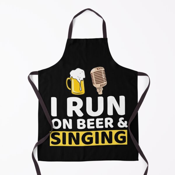 Item preview, I Run On Beer & Singing designed and sold by bifkee19.