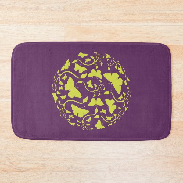 Item preview, Butterfly World - Green on Purple designed and sold by AnthonyZed.