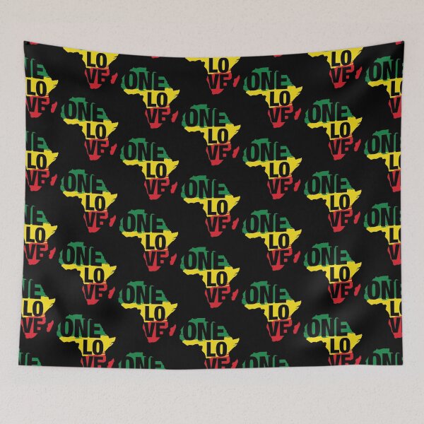 Item preview, One Love Africa designed and sold by RastaMerch.