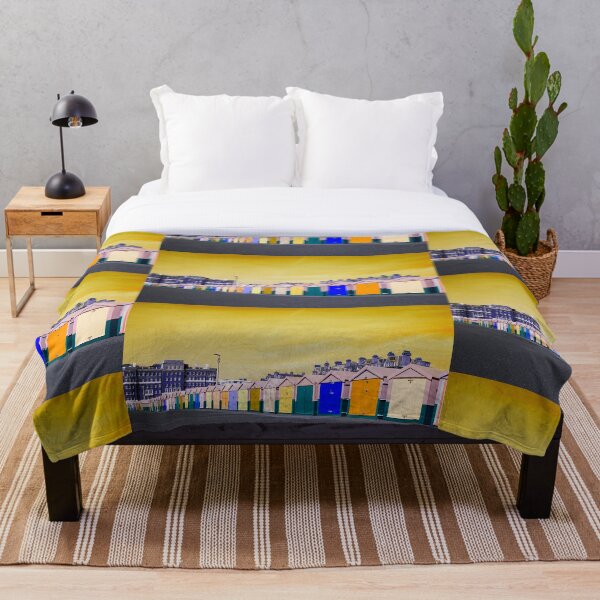 Item preview, Cabañas coloridas y casas de playa Brighton Hove Reino Unido; Las vibraciones retro de los 90 designed and sold by Malgo.