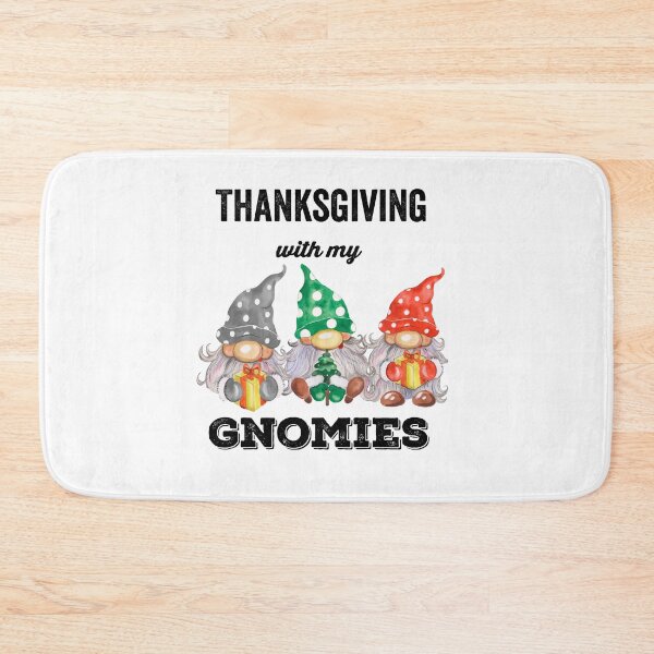 Item preview, Acción de gracias con mis gnomies designed and sold by Designhub14.