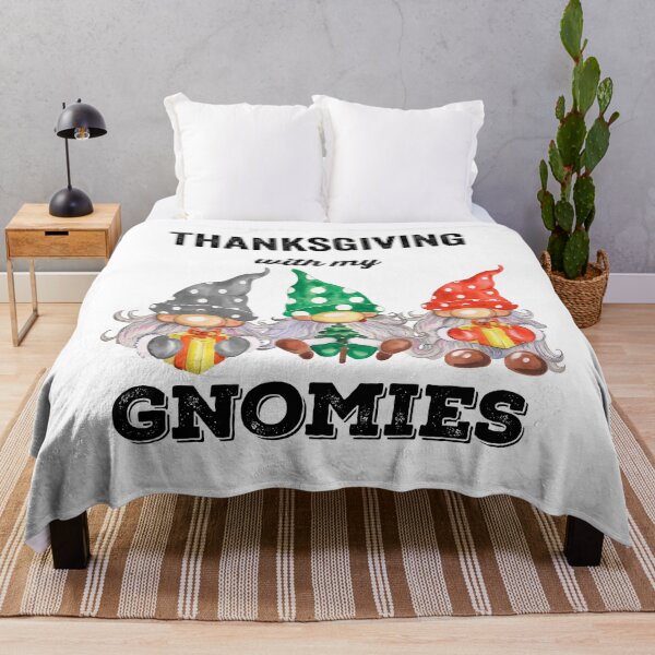 Aperçu de l'œuvre Thanksgiving avec mes gnomies créée et vendue par Designhub14.
