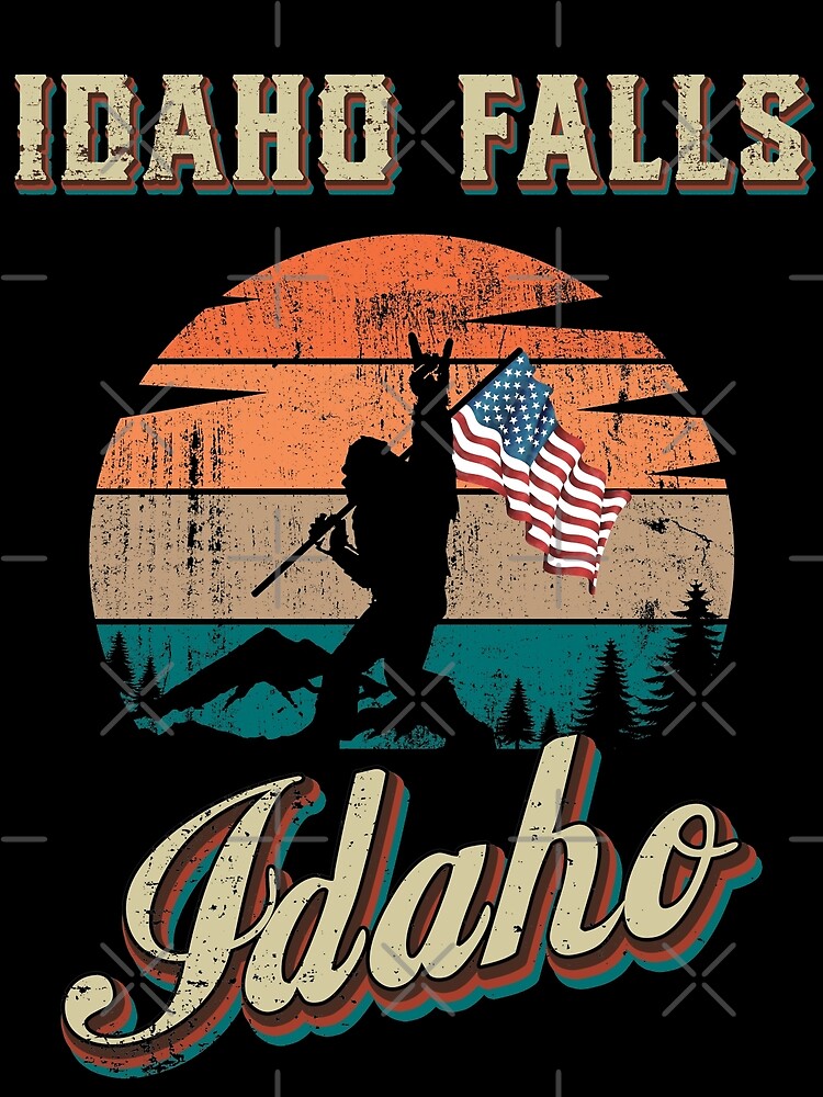 Discover Idaho Falls Idaho Premium Matte Vertical Poster