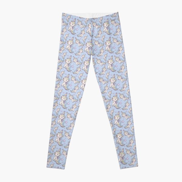 Cute unicorn pattern design ideas, for kids and adults Leggings