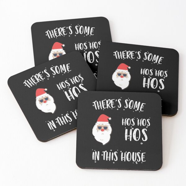 Item preview, There's Some Hos In This House Funny Chrismtas Gift designed and sold by myrstyle.