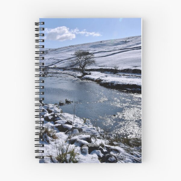 Item preview, Langsrothdale in the snow showing river Wharfe,  designed and sold by pearlred.
