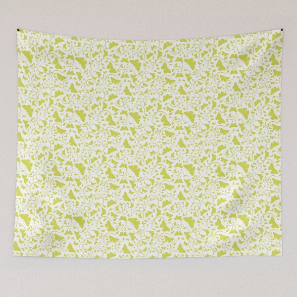 Item preview, Butterfly Pattern - Green on White designed and sold by AnthonyZed.