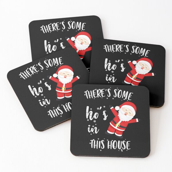 Item preview, There's Some Hos In This House Funny Chrismtas Gift designed and sold by myrstyle.