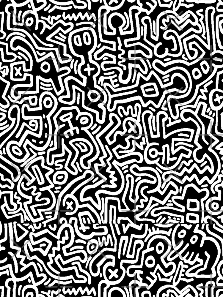 black and white pattern by litdesgin