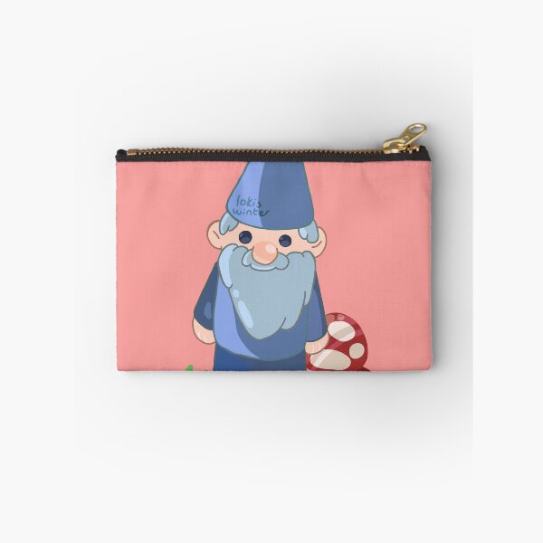 Item preview, gnome with mushrooms designed and sold by lokis-winter.