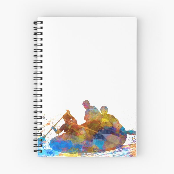 Item preview, Rafting descent in watercolor designed and sold by paulrommer.