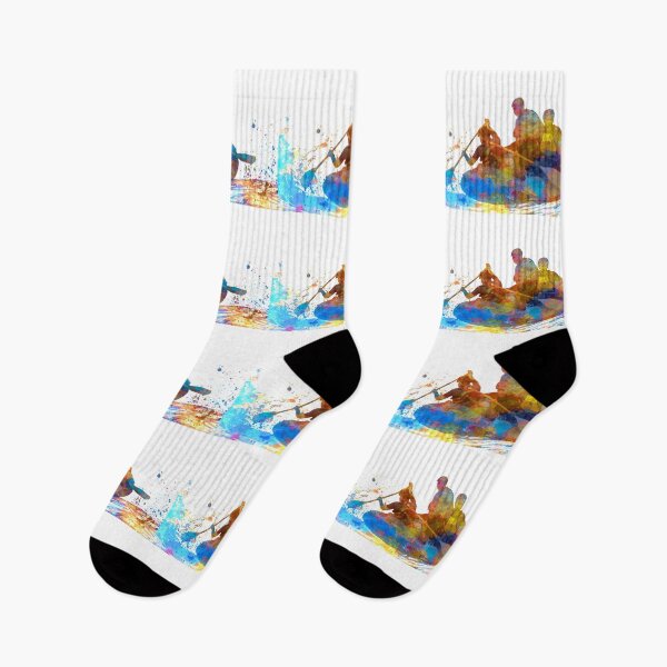 Item preview, Rafting descent in watercolor designed and sold by paulrommer.