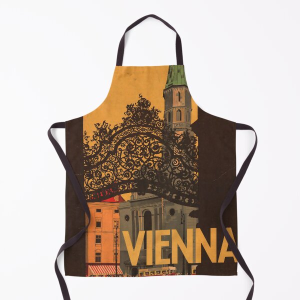 Aperçu de l'œuvre retro classic Vienna poster créée et vendue par CorasPosters.