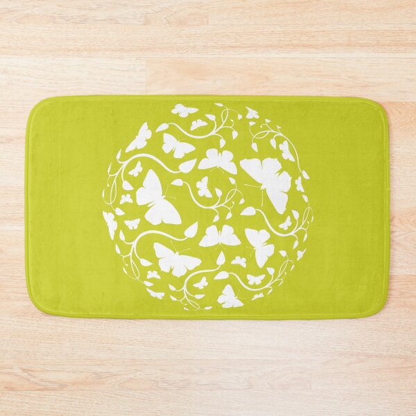 Item preview, Butterfly World - White on Green designed and sold by AnthonyZed.