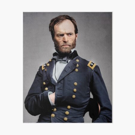 Item preview, General William T. Sherman - Civil War designed and sold by Marina Amaral.
