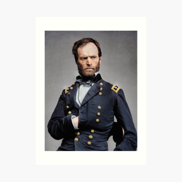 General William T. Sherman - Civil War Art Print
