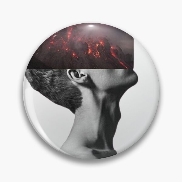 Item preview, man plus volcano designed and sold by SLNDY.
