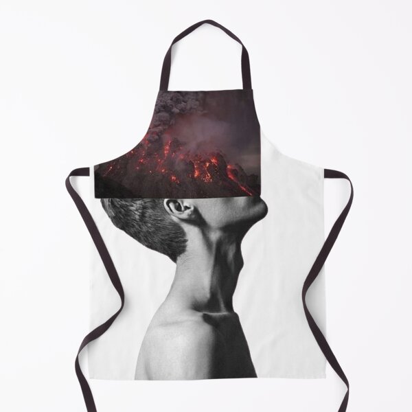 Item preview, man plus volcano designed and sold by SLNDY.