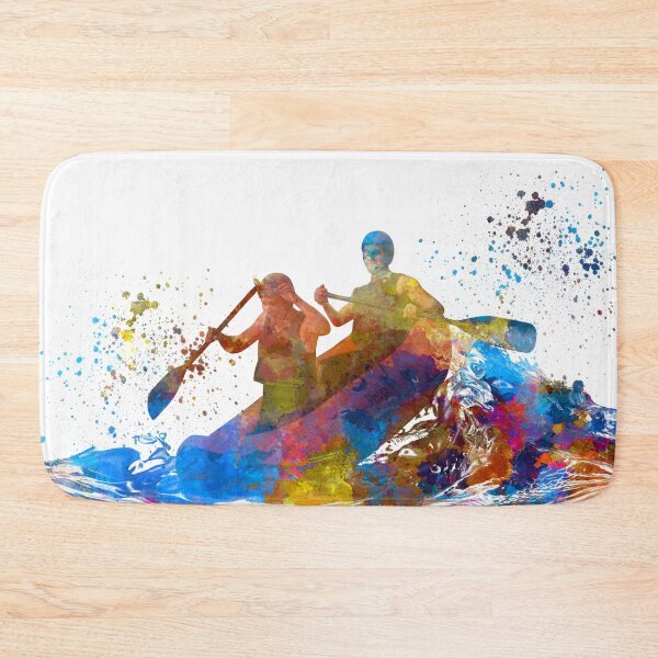 Item preview, Rafting descent in watercolor designed and sold by paulrommer.