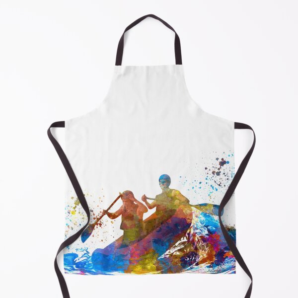 Item preview, Rafting descent in watercolor designed and sold by paulrommer.