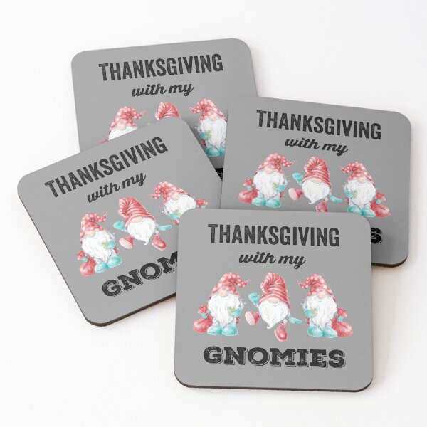 Item preview, Acción de gracias con mis gnomies designed and sold by Designhub14.
