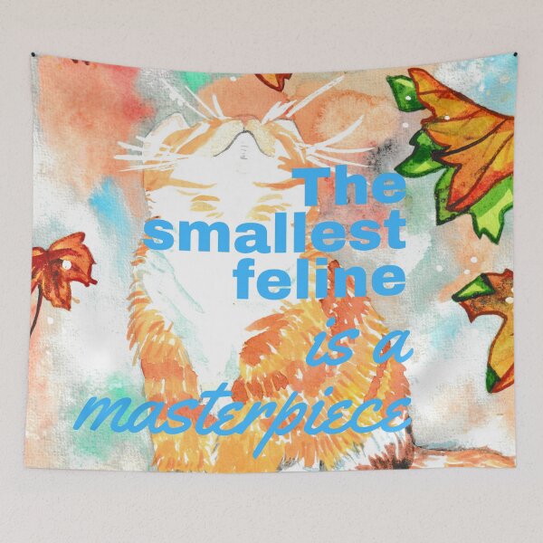 Item preview, The Smallest Feline Is A Masterpiece  designed and sold by Niina  Niskanen.