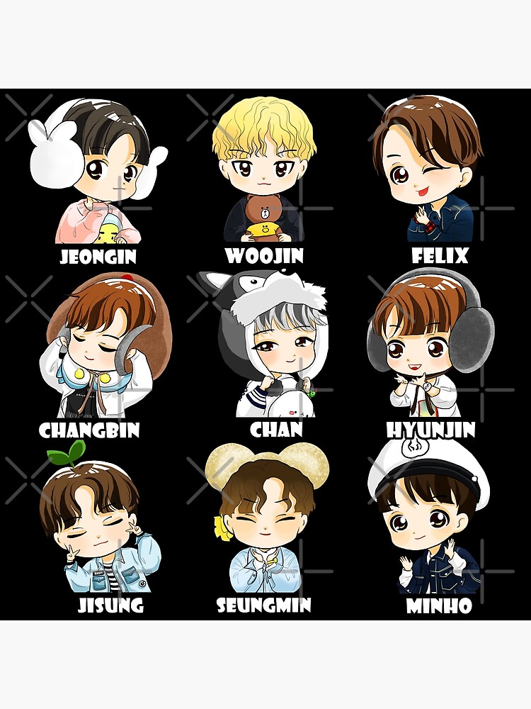 Рисунки stray kids