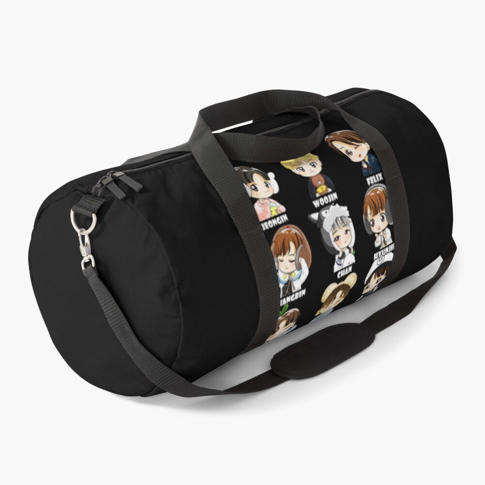 KPOP STRAY KIDS CHIBI ALL MEMBERS Duffle Bag
