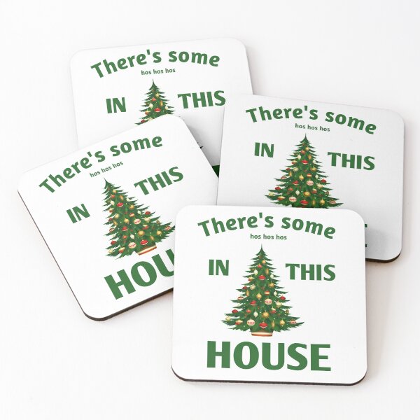 Item preview, There's Some Hos In This House Funny Chrismtas Gift designed and sold by myrstyle.