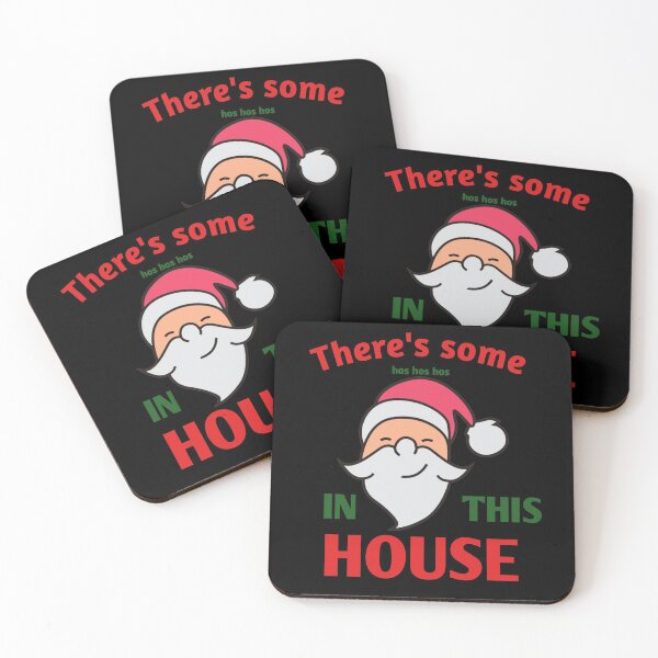 Item preview, There's Some Hos In This House Funny Chrismtas Gift designed and sold by myrstyle.